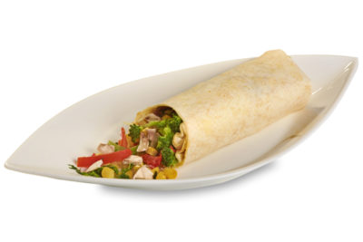 Gemüse Wrap