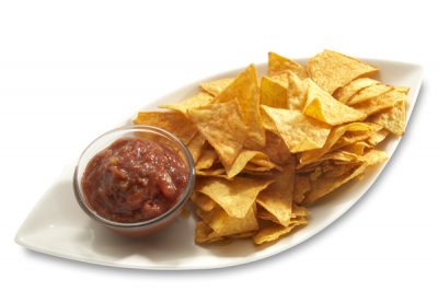 Nachos mit Käsesauce