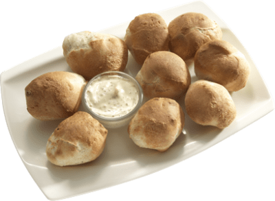 Pizzabrötchen mit Kräuterbutter