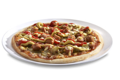Hot Dog Pizza